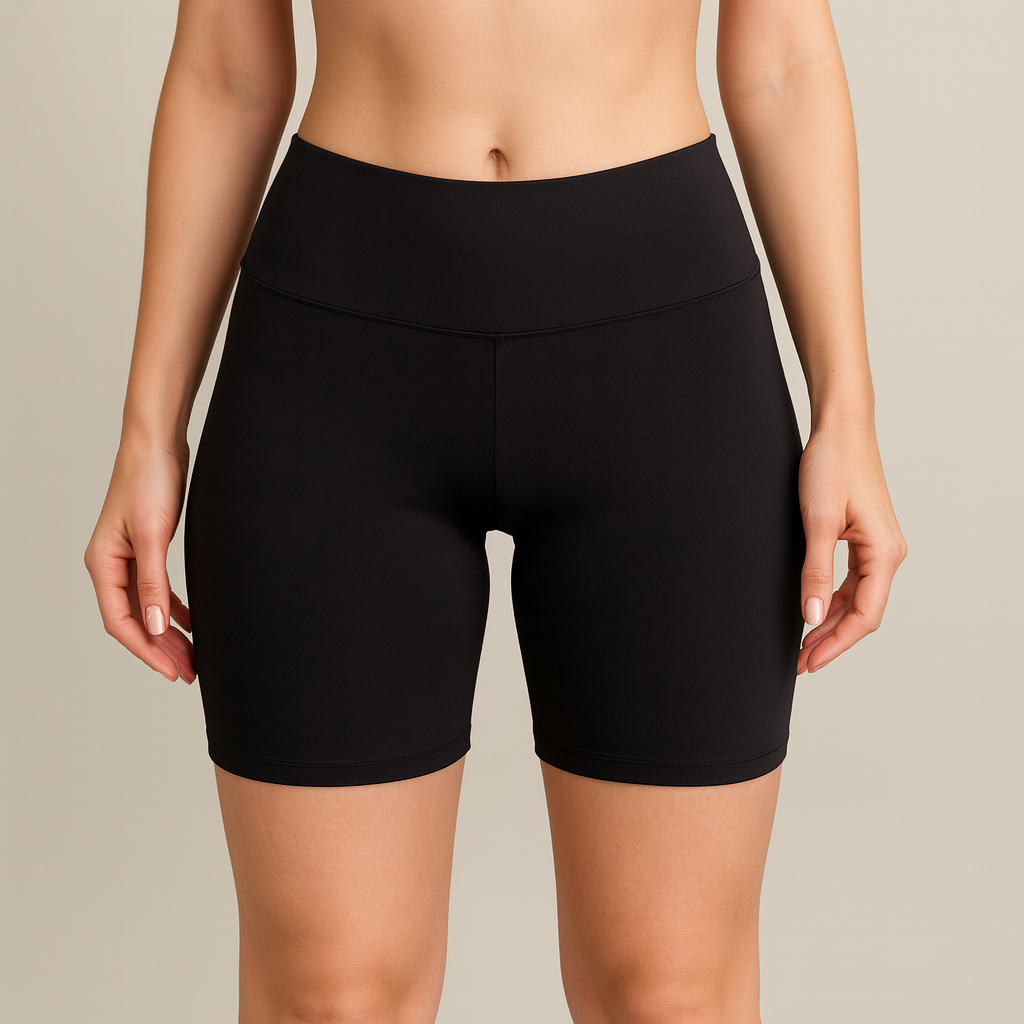 Shorts fitness em suplex aeróbico produzido em são bernardo do Campo - ABC